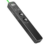 WEINIDASI Laserpointer Grün Presenter, Presenter Aufladbar, Kabellose 2.4 GHz Powerpoint...