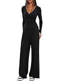 ticticlily Jogginganzug Damen Set Zweiteiler Trainingsanzug Sportanzüge Langarm Top mit...
