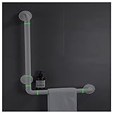 Badewannengriff Badezimmer Sicherheitsgriffe rutschfeste Haltegriffe für Toilette L-Förmig...