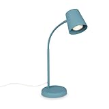 BRILONER – Nachttischlampe, Schreibtischlampe Schwenkbar, Tischlampe GU10 für Home Office mit...