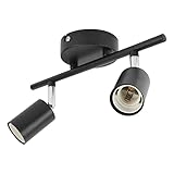 Haofy Moderne Schienenbeleuchtungskörper, Verstellbare Unterputz-Schienenleuchten aus Eisen für...