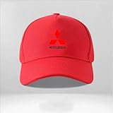 Basecap Herren für Mitsubishi, Basecap Herren Damen Baseball Cap Freizeit Kappe Sport Atmungsaktiv...