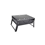 FUNOMOCYA Bbq Tragbarer Grill Faltbar und Klein für Garten Camping und Picknick für Holzkohle und...