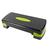 Verstellbares Aerobic Steppbrett für Zuhause, Höhenverstellbar Step Bench auf 10/15 cm,...
