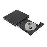 Yctze USB 2.0 Externes DVD-Laufwerk, Stoßfest, Geräuscharmer DVD-Brenner, Perfekt für Laptop,...