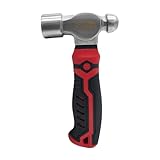 HOUSERAN Kugelhammer, 376g, Mini Hammer,Schlosserhammer, Ingenieurhammer, Kleiner Hammer für...