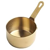 Mini-Saucenpfanne aus Edelstahl, 100 ml, kleiner Milchtopf mit langem Griff zum Erwärmen von Milch,...