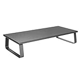 RICOO Monitor Schreibtischaufsatz Schreibtisch Aufsatzregal Ständer für Computermonitore FS0111...