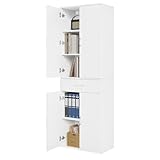 eSituro Aktenschrank, Schrank mit Schublade Türen, Mehrzweckschrank Kleiderschrank Küchenschrank...