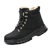 Anti-Puncture Labor Insurance Shoes Non Slip Head Shoes Construction Wear High Top Work Boots...