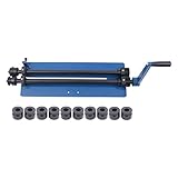 18' Abkantbank Rundbiegemaschin, 460mm Manuell Sickenmaschine Bördelmaschine mit 6 Würfelsätzen...