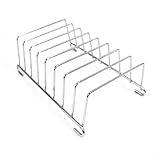 Toast-Kühlgitter aus Edelstahl mit 8 Schlitzen für Brotscheiben, Kastenständer und...