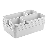 Gariella 1x Schubladen-Organizer Set Aufbewahrungs-Box Einteiler Trenn-System verstellbar Utensilien...