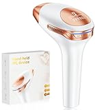 21J IPL Geräte Haarentfernung mit 3 Erweiterte Funktionen HR/SC/RA, 600-1200NM Effizient IPL Laser...