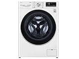 LG Electronics Waschmaschine 9 kg AI DD Steam TurboWash 360° F4WV709P1E Weiß