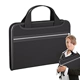 -Aktenordner – feuerfeste Mappe, Fächermappe für wichtige Dokumente, feuersichere Tasche,...