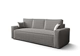 ALTDECOR Wohnzimmer Couch mit Schlaffunktion, Polstercouch rückenecht gepolstert, ideal als...