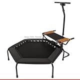 HAMMER Fitness-Trampolin JumpStep, Flexibles & gelenkschonendes Step-Board, aufstellbar, intensives...