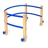Alpenflitzer® Holzschlitten 110 cm Davoser Rodel Faltbarer Klappbarer Kinderschlitten; Premium...