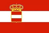 U24 Fahne Flagge Österreich-Ungarn Marine Bootsflagge Premiumqualität 30 x 45 cm