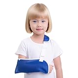 Armschlinge für Kinder mit 3D Netzstoff Atmungsaktiv Verstellbare Schulterstütze Schmerzlindernd...