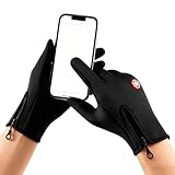 Warme Handschuhe - Wasserdichte Winddichte Touchscreen Fäustlinge - Thermische Touchscreen...
