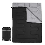 Schlafsack - isolierte und wasserdichte Decke, Schlafsack mit Kapuze | Perfekte Wahl für Outdoor...