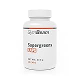 GymBeam Supergreens CAPS - Mit Chlorella Und Spirulina - Vitalität & Energie, mit Gerstengras,...