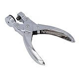 Aumotop Locher für Plastiktüten, Robuster Einzellocher aus Zinklegierung für Dünne Folien, Ideal...