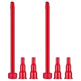 GLEAVI 2 Satz Gaskartuschen Adapter Brennerdüse aus Robustem Kunststoff Kompakt Tragbar Vielseitig...