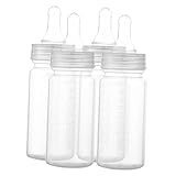 BESPORTBLE 12 Stck. Teiliges Einweg Babyflaschen Messung Transparente Neugeborenen Milchflaschen...