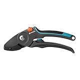 Gardena PremiumCut Pro Gartenschere, Amboss-Schnitt, für trockenes Holz, 24 mm Schnittdurchmesser,...