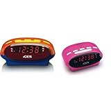 iCES ICR‑210 Kids Uhrenradio + ICR‑210 FM Radiowecker 2er Set – Kinderwecker, PLL-FM Radio,...