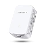 Mercusys ME10 WLAN Verstärker Repeater(Single-Band 300 Mbit/s, App Steuerung, Ethernet-Port, WPS,...