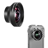 NEEWER HD 18 mm 100 ° Weitwinkelobjektiv nur für 17 mm Gewinde-Rückplatte, 0,5-fache...