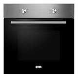 Svan Horno Multifunción Básico Inox SH4701EX. Capacidad 75 Litros, 2100W, 4 Programas, Interior...