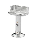 Kynast Exclusiv Standgrill Edelstahl Säulengrill 'Family Star' Holzkohlegrill Barbeque-Grill...