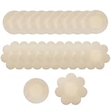 Tripetals 20 Paare Unsichtbare Nippelabdeckung wasserdichte Einweg Brust Aufkleber Nippel Cover...