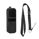 Jectse Schutz Silikongehäuse mit Lanyard für Osmo -Taschenkratzer -Hangseil