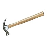 Silverline HA03B Klauenhammer mit Hartholzstiel 227 g