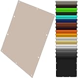 Sonnensegel Wasserdicht 100 x 100 cm Sonnenschirm Segel Wetterbeständig Und UV Schutz mit Ösen Und...