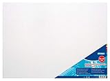 Stylex 28669 - Malkarton, 40 x 60 cm, Karton 3 mm stark, mit 100 Prozent Baumwollgewebe bespannt,...