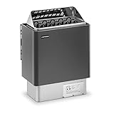 Uniprodo UNI_SAUNA_G8.0KW Saunaofen elektrisch 8 kW 30 bis 110 °C Überhitzungsschutz Thermostat...