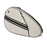 Wilson Padel-Schlägerhülle, Premium, Cremefarben, Creme