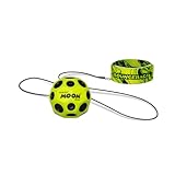 Waboba Bounceback x Returning Moon Ball - Leicht zu Greifen, Gelb - (60 mm), Einheitsgröße