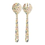 Melamin Salatset - Multi - Wild Flower Print