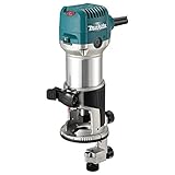 Makita RT0702CX4/2 240 V 1/4 Zoll Oberfräsentrimmer mit Trimmerbasis