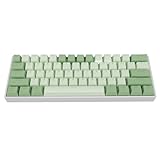 Tomantery Tastatur 61 Tastaturen, Mechanische Tastaturkabel USB 60% Ragb Red Switch für Spiele