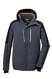 killtec Herren Skijacke/Funktionsjacke mit abzippbarer Kapuze und Schneefang KSW 69 MN SKI JCKT,...