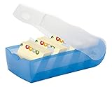 HAN Lernkarteibox CROCO, einfach Vokabeln lernen mit 5-Fächer-Lernsystem, DIN A8 Karteikasten für...